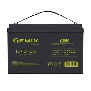 Батарея до ДБЖ Gemix LP 12В 100 Ач (LP12100)