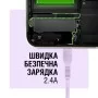 Дата кабель USB 2.0 AM to Lightning 1.2m AL-CBCOLOR-L1PP Purple ACCLAB (1283126518218)