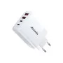 Зарядное устройство Proda AZEADA Seagulls AZ-19 GaN5 65W USB-A (QC4.0) USB-C (PD3.0) white (AZ-19-WH)