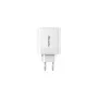 Зарядний пристрій Proda AZEADA Seagulls AZ-19 GaN5 65W USB-A (QC4.0) USB-C (PD3.0) white (AZ-19-WH)