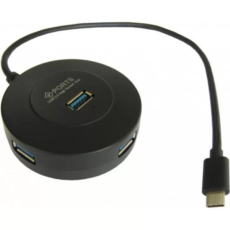 Концентратор Maiwo USB 3.1 Type-C - 4 port USB 3.0 Type-А, cable 30 cm (KH304)