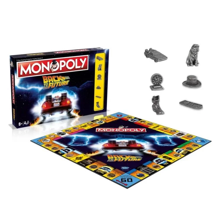 Настільна гра Winning Moves Back To The Future Monopoly (WM01330-EN1-6) ціна 2 294грн - фотографія 2