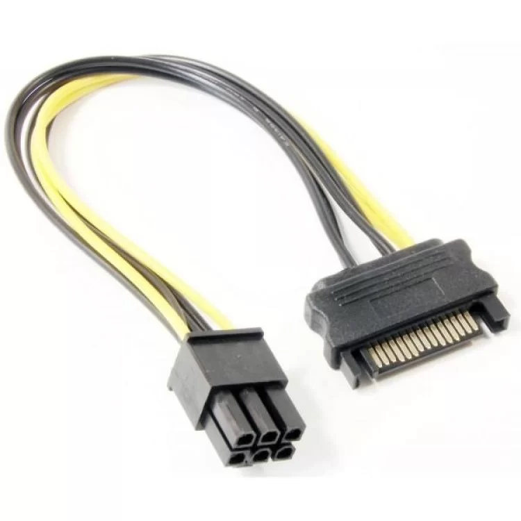 Кабель живлення PCI express 6-pin power 0.2m Cablexpert (CC-PSU-SATA) ціна 74грн - фотографія 2