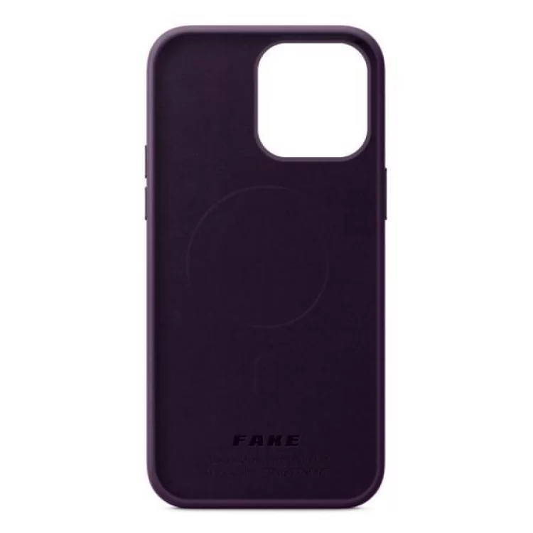 Чохол до мобільного телефона Armorstandart FAKE Leather Case Apple iPhone 14 Pro Max Dark Cherry (ARM64401) ціна 979грн - фотографія 2