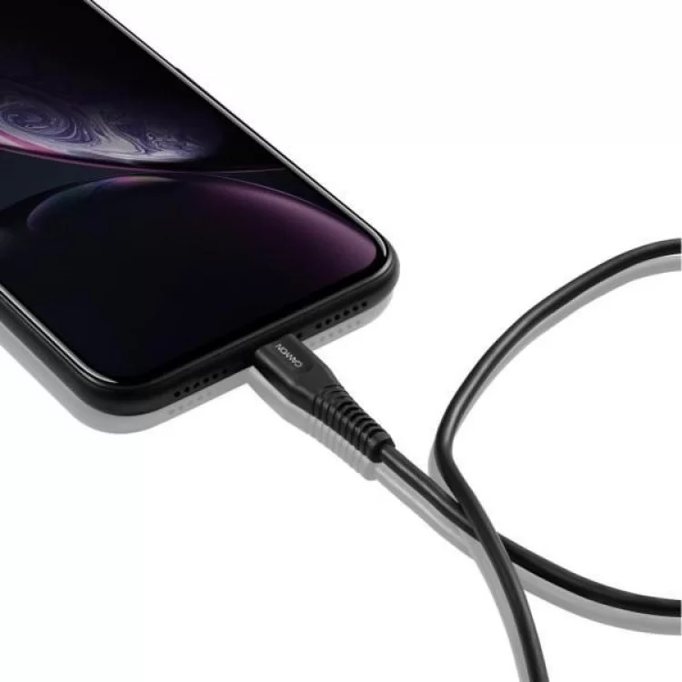 продаем Дата кабель USB-C to Lightning 1.2m MFI Black Canyon (CNS-MFIC4B) в Украине - фото 4