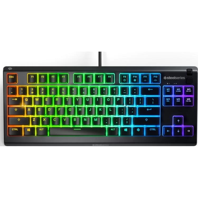 Клавиатура SteelSeries Apex 3 TKL USB UA Black (SS64817)