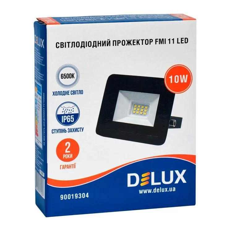 Прожектор Delux FMI 11 10Вт 6500K IP65 (90019304) ціна 233грн - фотографія 2