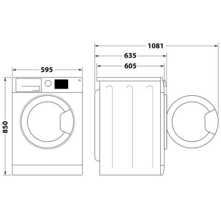 Пральна машина Whirlpool FFB11469BCVUA ціна 43 558грн - фотографія 2