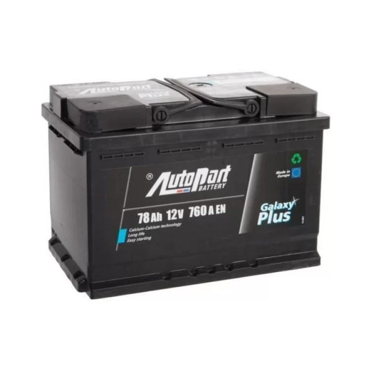 Акумулятор автомобільний AutoPart 78 Ah/12V (ARL078-0376) ціна 3 664грн - фотографія 2