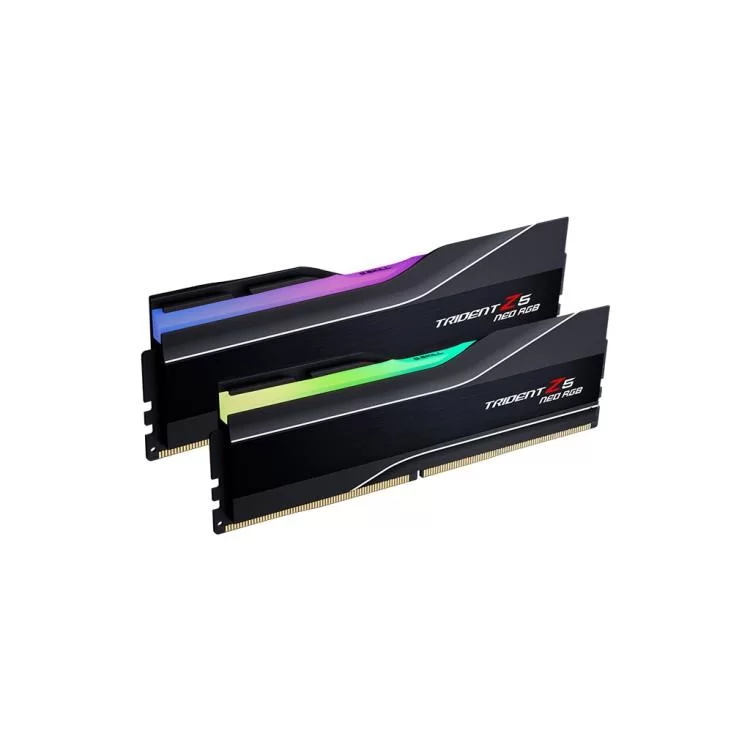 Модуль памяти для компьютера DDR5 64GB (2x32GB) 6000 MHz Trident Z5 NEO RGB G.Skill (F5-6000J3040G32GX2-TZ5NR) цена 18 751грн - фотография 2