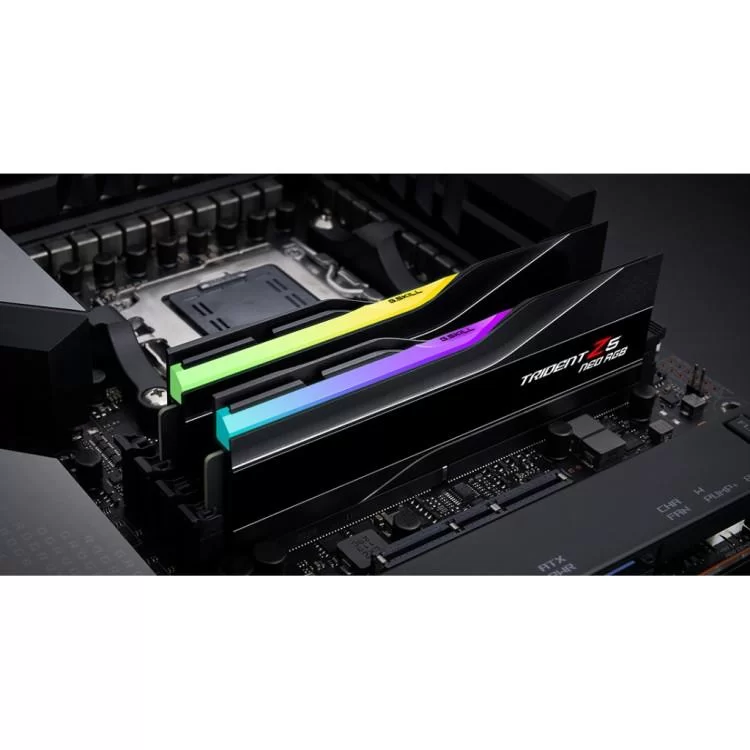 продаємо Модуль пам'яті для комп'ютера DDR5 64GB (2x32GB) 6000 MHz Trident Z5 NEO RGB G.Skill (F5-6000J3040G32GX2-TZ5NR) в Україні - фото 4