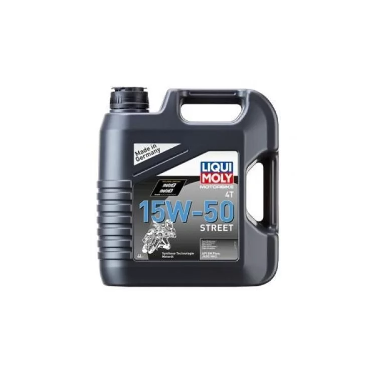 Моторное масло Liqui Moly Motorbike 4T 15W-50 Street 4л. (1689)