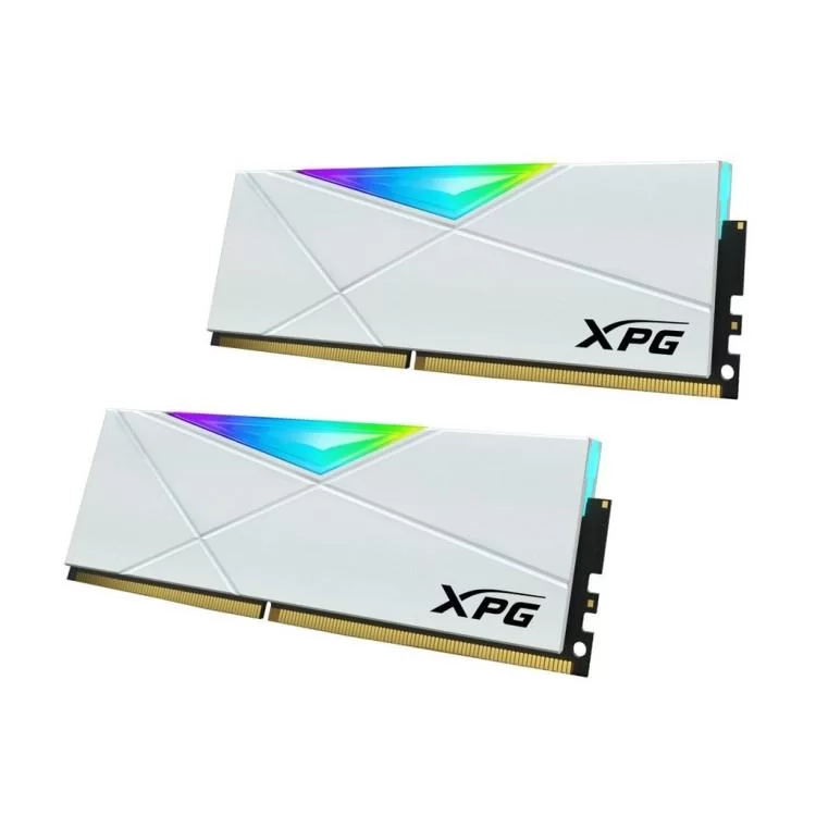 Модуль пам'яті для комп'ютера DDR4 32GB (4x8GB) 3600 MHz XPG Spectrix D50 RGB White ADATA (AX4U36008G18I-QCWH50) ціна 7 478грн - фотографія 2