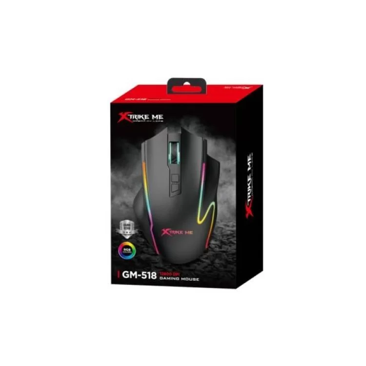 Мышка Xtrike ME GM-518 USB RGB Black (GM-518) характеристики - фотография 7