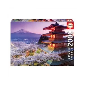 Пазл Educa Гора Фудзі, Японія, 2000 елементів (6425292)