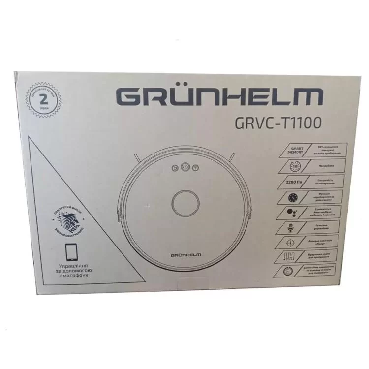 Пылесос Grunhelm GRVC-T1100 цена 13 823грн - фотография 2