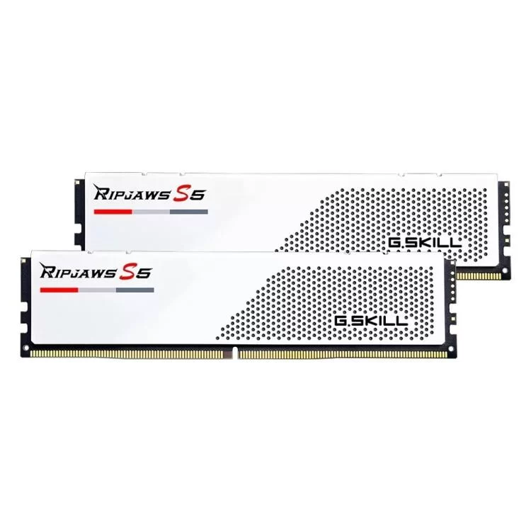 в продаже Модуль памяти для компьютера DDR5 32GB (2x16GB) 5600 MHz Ripjaws S5 White G.Skill (F5-5600J4040C16GX2-RS5W) - фото 3