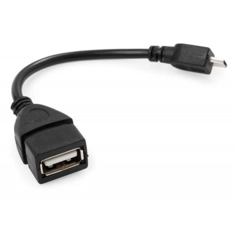 в продаже Дата кабель OTG USB 2.0 AF to Micro 5P Vinga (VCPDCOTGMBK) - фото 3