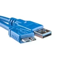 Дата кабель USB 3.0 AM to Micro 5P 0.1m PowerPlant (KD00AS1229)