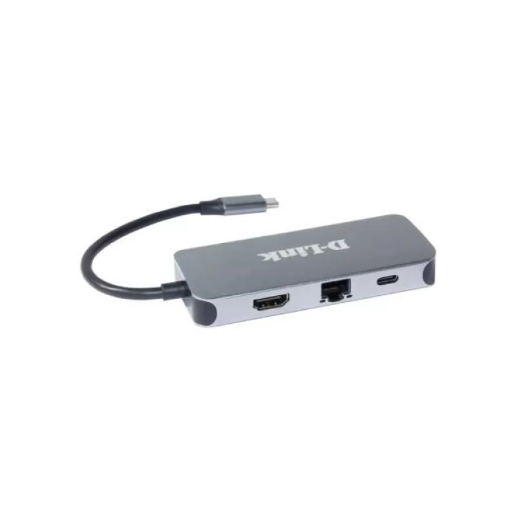 в продажу Концентратор D-Link 3xUSB3.0, 1xUSB-C/PD, 1xHDMI 1.4b, 1xGE, USB-C (DUB-2335) - фото 3