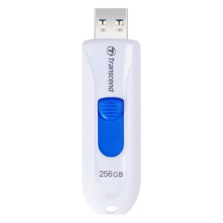 в продажу USB флеш накопичувач Transcend 256GB JetFlash 790 White USB 3.1 (TS256GJF790W) - фото 3