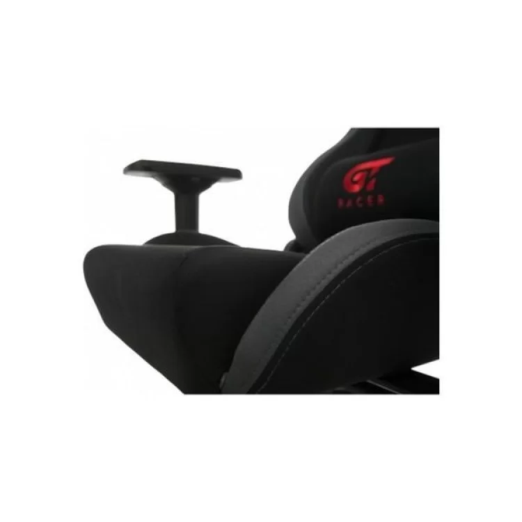 Крісло ігрове GT Racer X-0712 Shadow Black огляд - фото 8