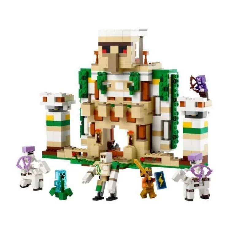 Конструктор LEGO Minecraft Фортеця «Залізний голем» 868 деталей (21250) ціна 4 609грн - фотографія 2