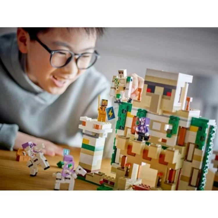 Конструктор LEGO Minecraft Фортеця «Залізний голем» 868 деталей (21250) - фото 12