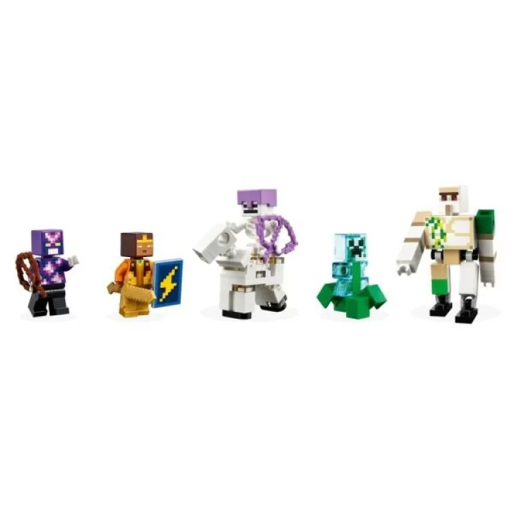 в продажу Конструктор LEGO Minecraft Фортеця «Залізний голем» 868 деталей (21250) - фото 3