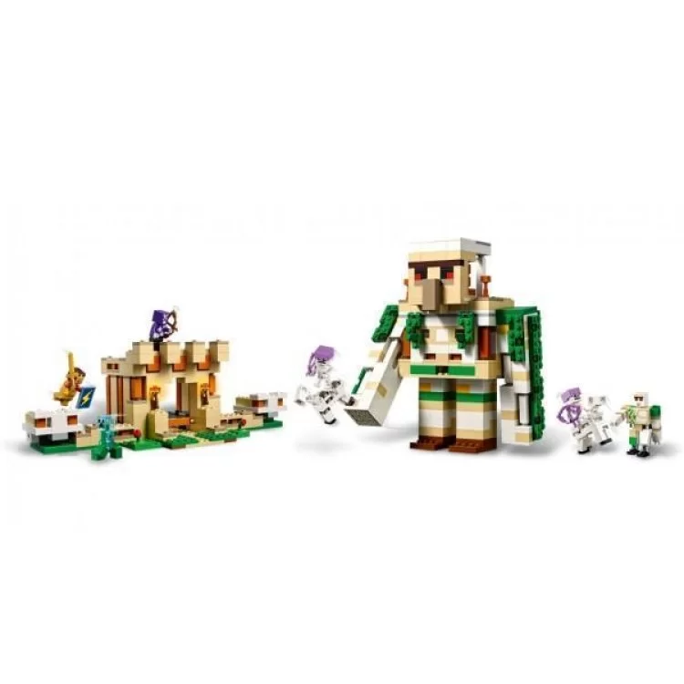 Конструктор LEGO Minecraft Фортеця «Залізний голем» 868 деталей (21250) відгуки - зображення 5