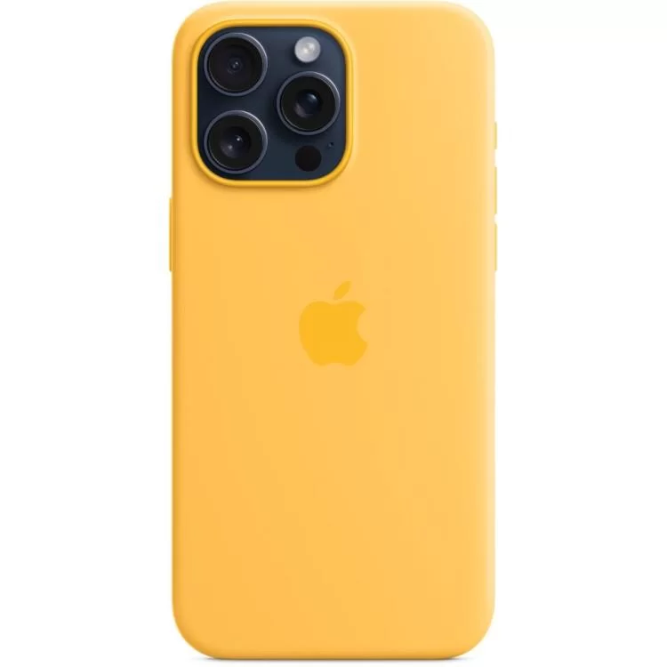 в продаже Чехол для мобильного телефона Apple iPhone 15 Pro Max Silicone Case with MagSafe - Sunshine,Model A3126 (MWNP3ZM/A) - фото 3