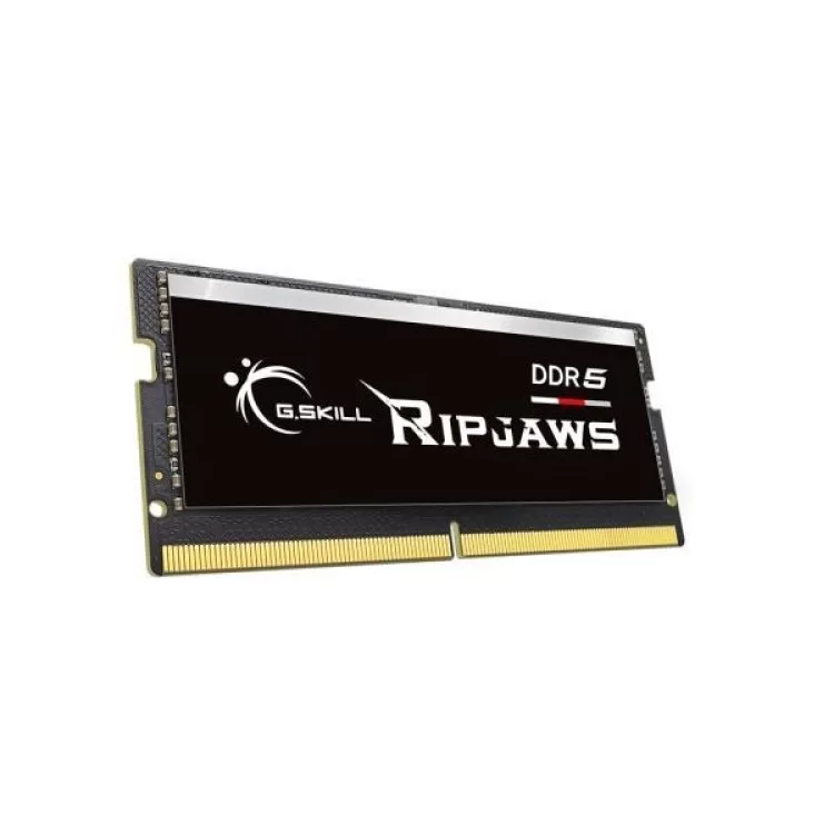 в продажу Модуль пам'яті для ноутбука SoDIMM DDR5 16GB 4800 MHz Ripjaws G.Skill (F5-4800S3434A16GX1-RS) - фото 3