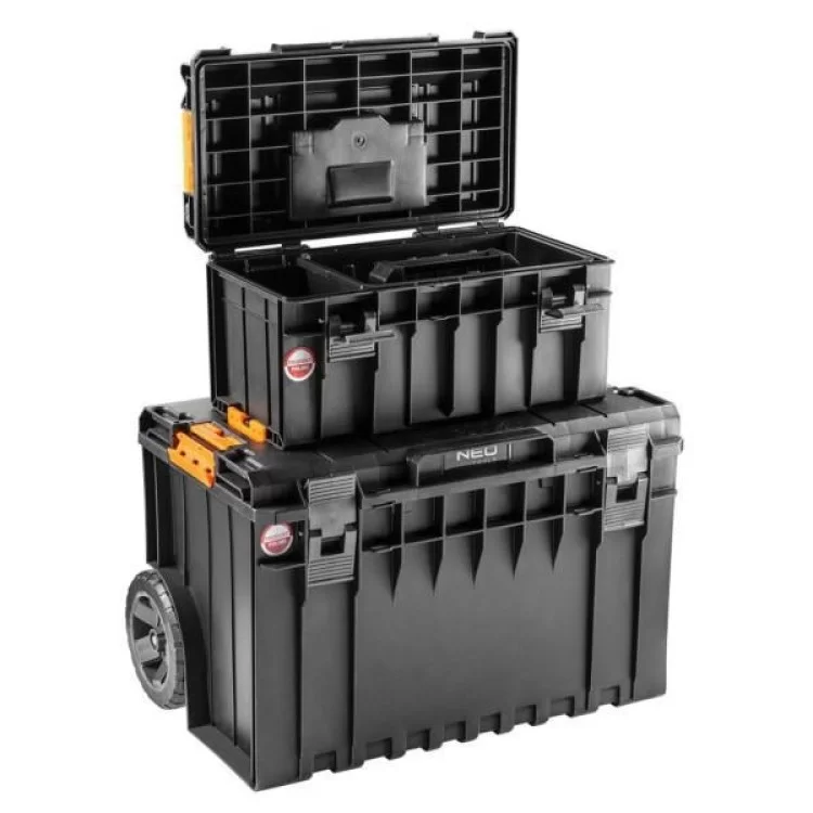 Ящик для інструментів Neo Tools модульна система, на коліщатках, 2 модуля (84-276) ціна 5 071грн - фотографія 2