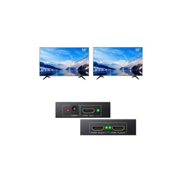 Розгалужувач Dynamode HDMI Splitter 1x2 - фото 10