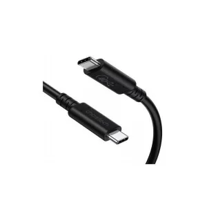 Дата кабель USB-C to USB-C 0.8m USB4 40Gbps PD 100W 8K60Hz Choetech (XCC-1028-BK)