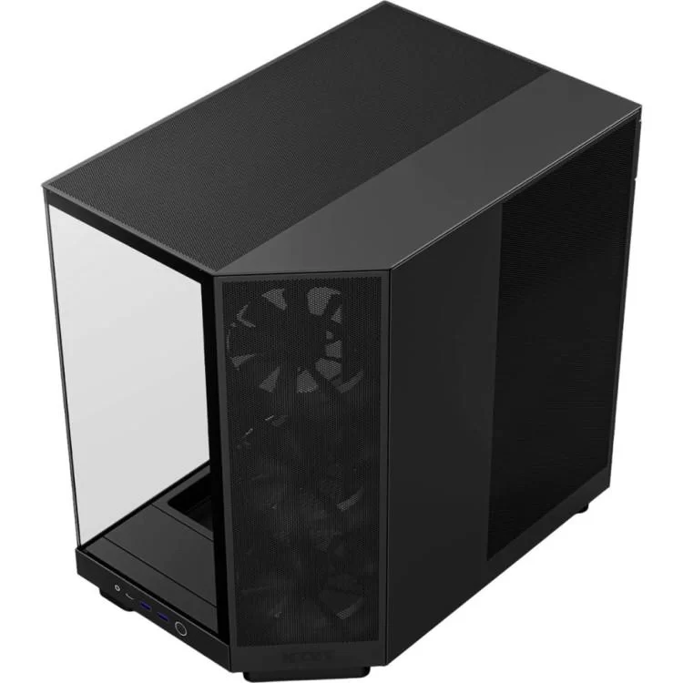 Корпус NZXT H6 Flow All Black (CC-H61FB-01) ціна 10 198грн - фотографія 2