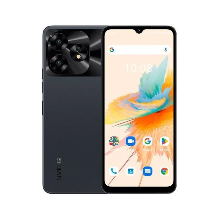 Мобільний телефон Umidigi A15 (MP33) 8/256Gb Black (6973553523095)