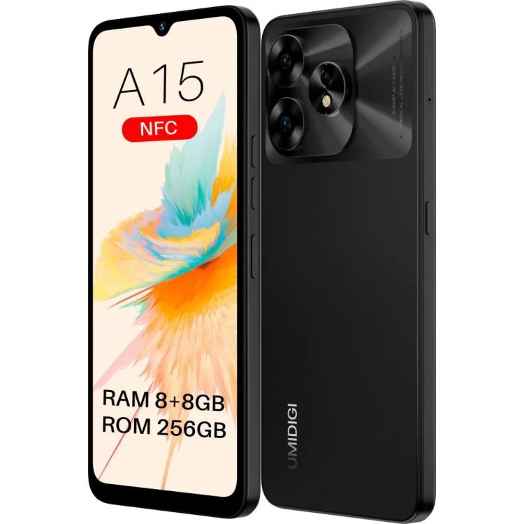 Мобільний телефон Umidigi A15 (MP33) 8/256Gb Black (6973553523095) - фото 11