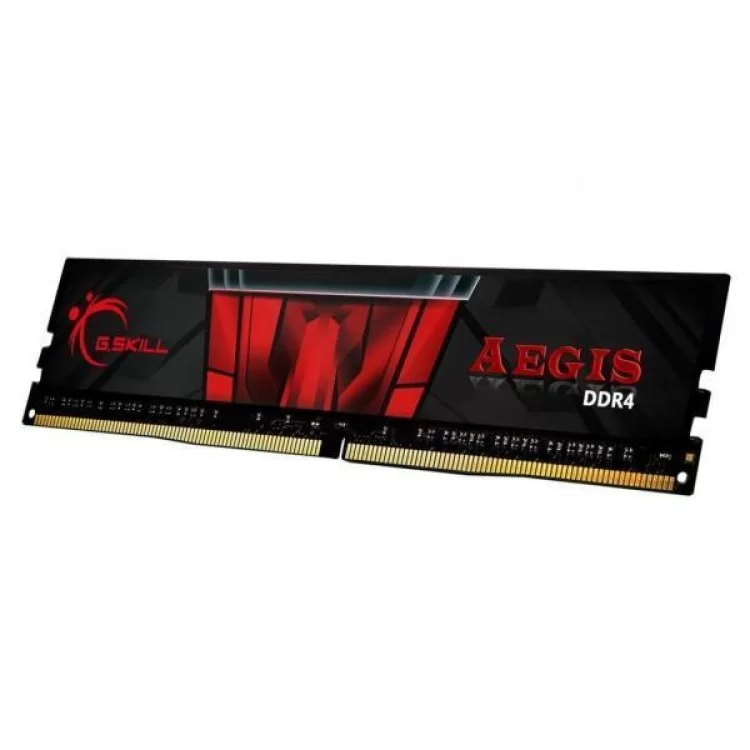 Модуль памяти для компьютера DDR4 16GB 3200 MHz AEGIS Black G.Skill (F4-3200C16S-16GIS) цена 2 176грн - фотография 2