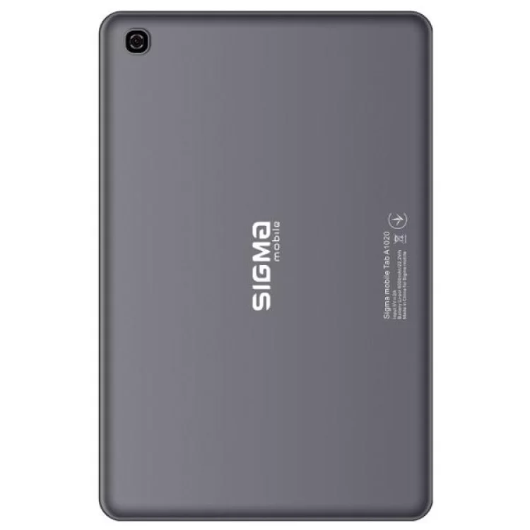 Планшет Sigma Tab A1020 10.1" 4G 3/32Gb Grey (4827798766323) ціна 7 478грн - фотографія 2