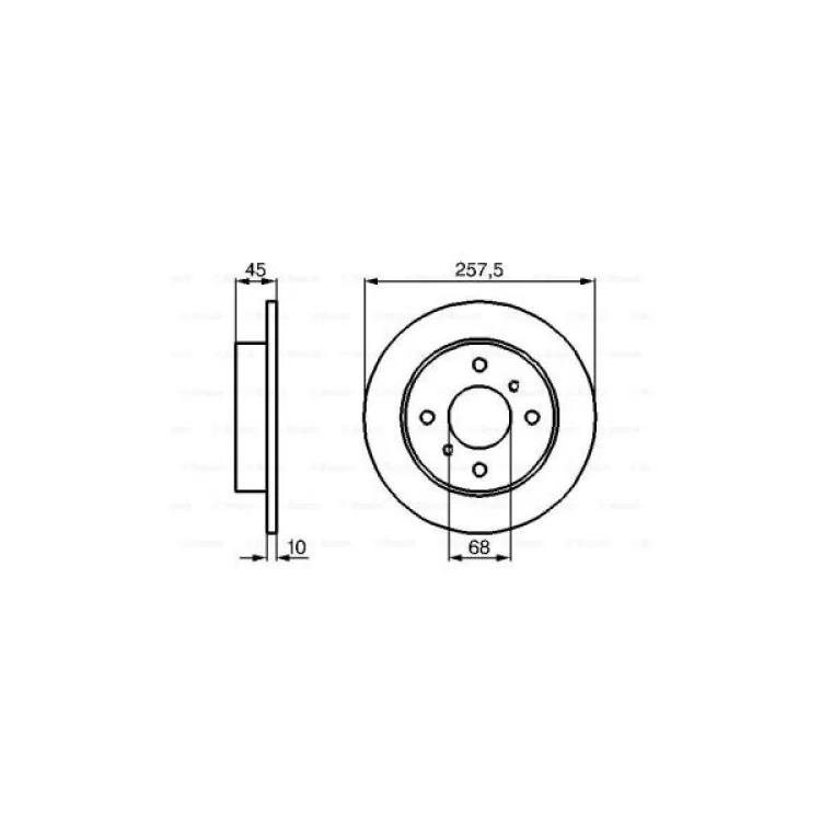 Тормозной диск Bosch 0 986 478 564 отзывы - изображение 5