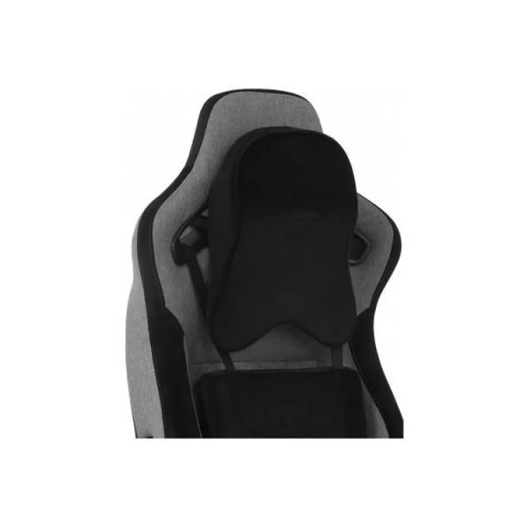 Крісло ігрове GT Racer X-0724 Fabric Gray/Black Suede огляд - фото 8