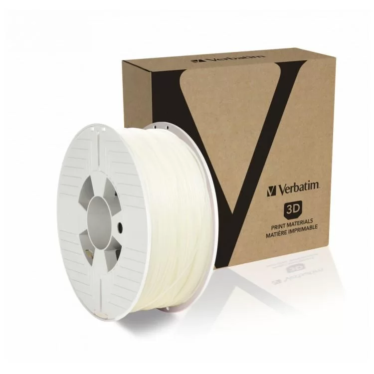Пластик для 3D-принтера Verbatim ABS 1.75мм Natural/Milky 1kg (55028) цена 1 643грн - фотография 2