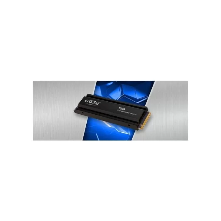 в продажу Накопичувач SSD M.2 2280 1TB T500 heatsink Micron (CT1000T500SSD5) - фото 3