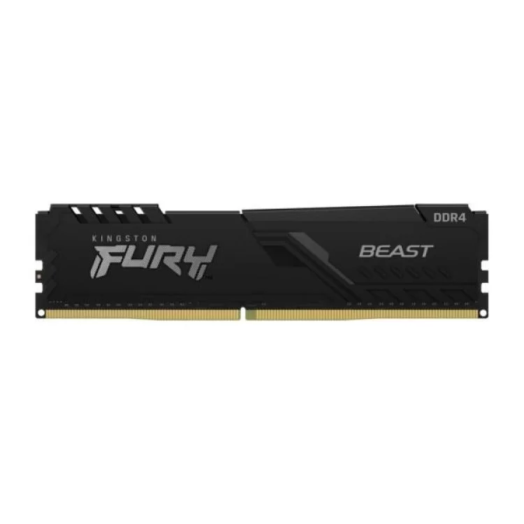 в продажу Модуль пам'яті для комп'ютера DDR4 16GB (2x8GB) 2666 MHz Fury Beast Black Kingston Fury (ex.HyperX) (KF426C16BBK2/16) - фото 3