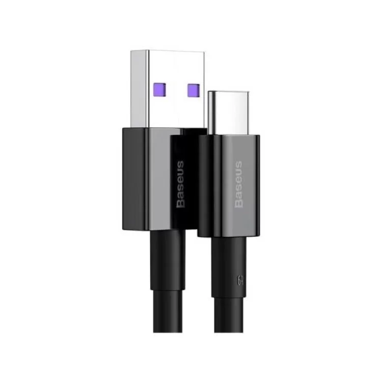 в продажу Дата кабель USB 2.0 AM to Type-C 1.0m 3A Black Baseus (CATYS-01) - фото 3