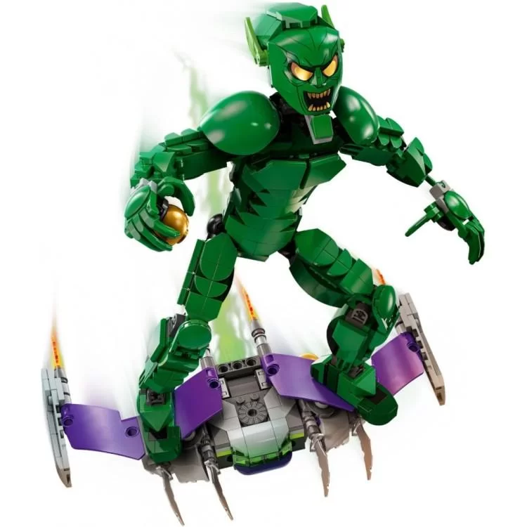 в продаже Конструктор LEGO Marvel Фигурка Зеленого гоблина для сборки 471 деталь (76284) - фото 3