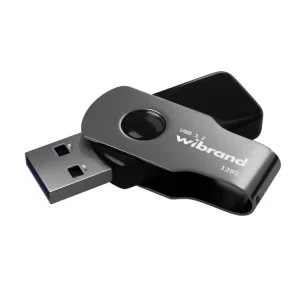 USB флеш накопитель Wibrand 128GB Lizard Black USB 3.2 Gen 1 (USB 3.0) (WI3.2/LI128P9B)