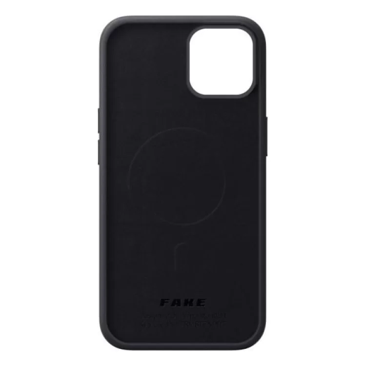 Чехол для мобильного телефона Armorstandart FAKE Leather Case Apple iPhone 14 Black (ARM64391) цена 979грн - фотография 2