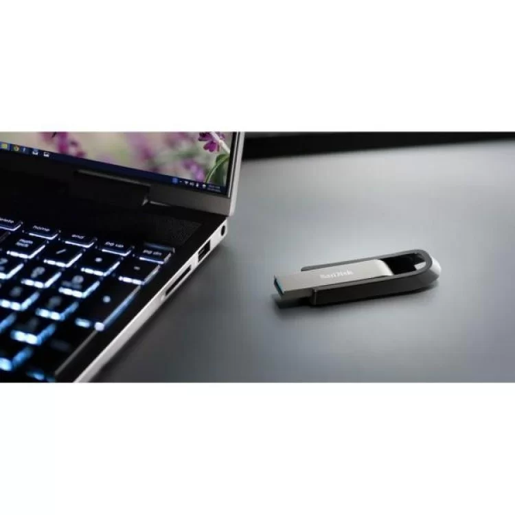 USB флеш накопичувач SanDisk 128GB Extreme Go USB 3.2 (SDCZ810-128G-G46) характеристики - фотографія 7